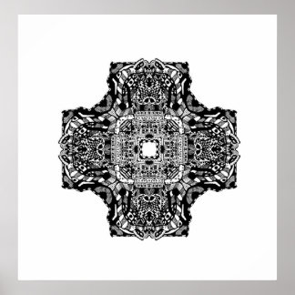 Poster Construtores atravessando