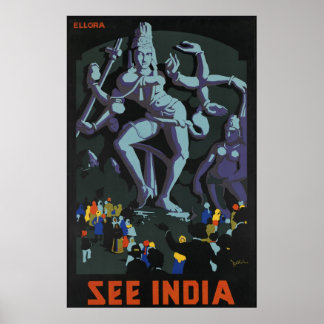Poster Consulte India Ellora