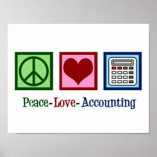 Poster Contabilidade Paz Amor