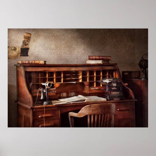 Póster Contabilista - Empresa de Contabilidade (Frente)