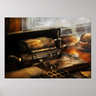 Poster Contador - a máquina de adição