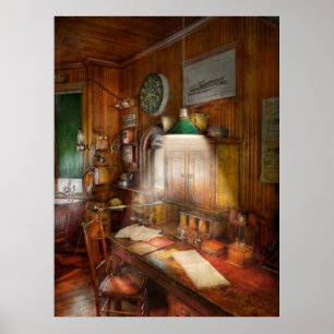 Poster Contador - estação do imposto outra vez