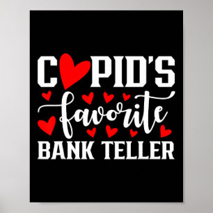 Poster Contador Nk Favorito do Cupido Coração Fofo do Dia