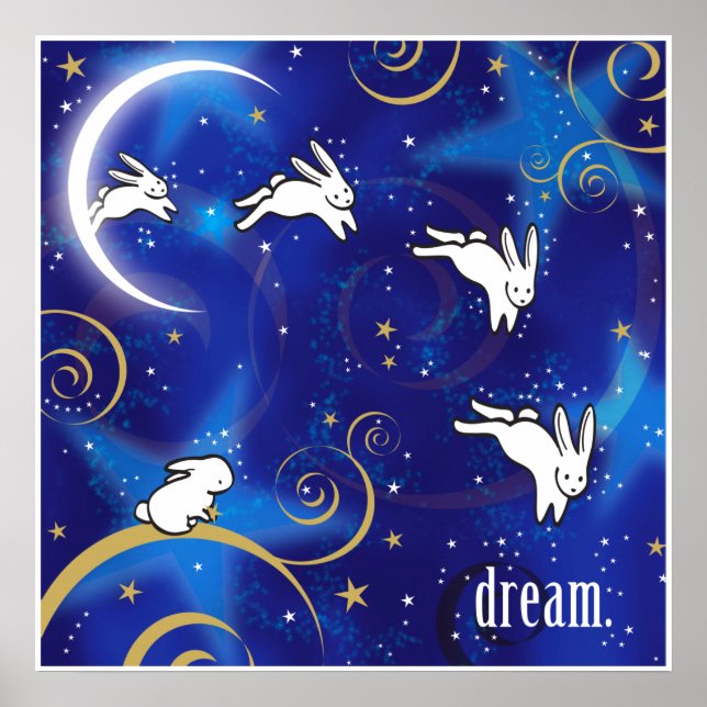 Póster Contagem de Bunnies (Frente)