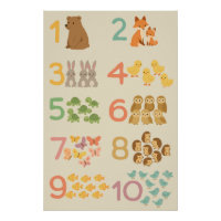 Contar com Animais - Números educacionais Bons