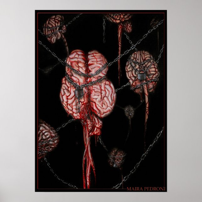 Póster Conter criatividade (Frente)