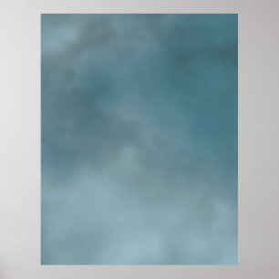 Póster CONTEXTO COMPACTO da FOTO - céu obscuro escuro