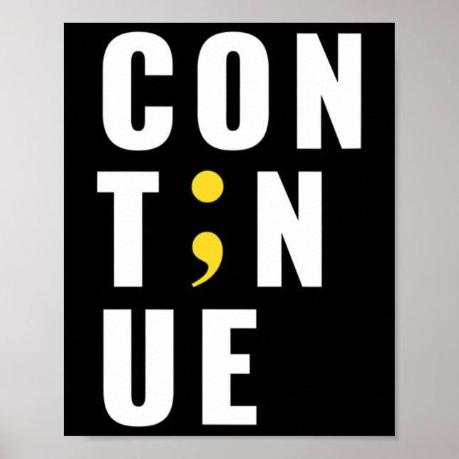Poster Continuar a Sensibilização para a Saúde Mental com (Frente)