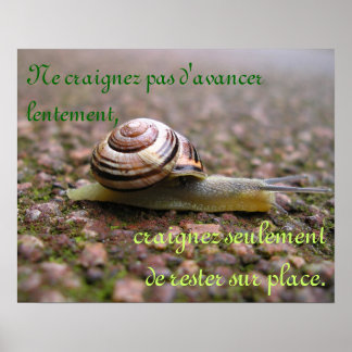 Poster Continue! -Francês