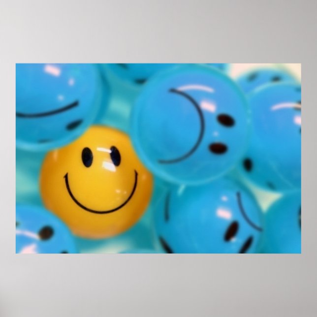 Póster Continue sorrindo (Frente)