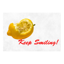 Continue sorrindo! Composição do limão