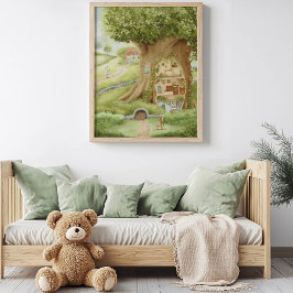 Poster Conto de Casa na Árvore Caprichoso 