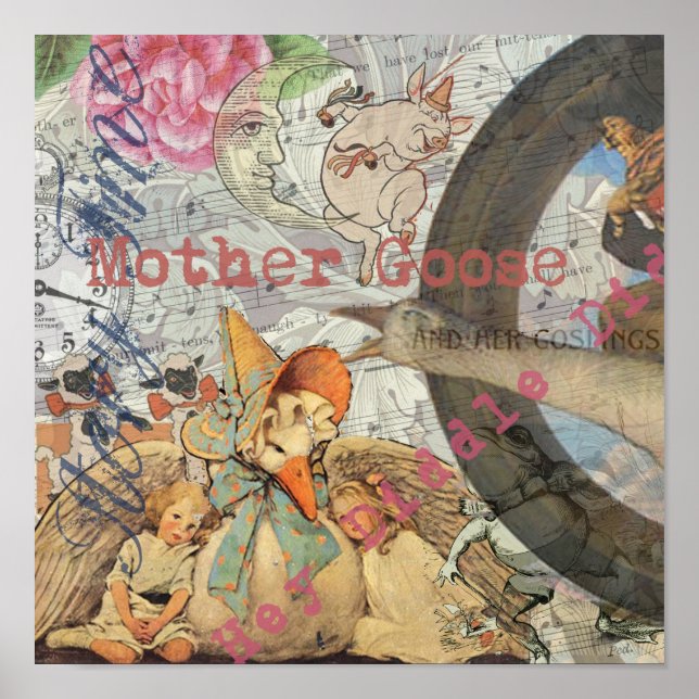 Póster Conto de Fadas da Mamãe Gansa (Frente)