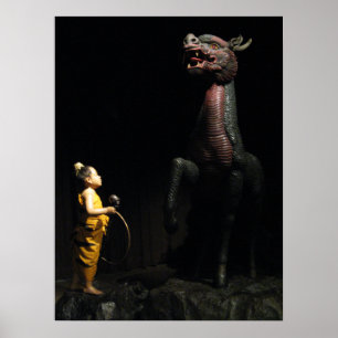 Póster Conto de Fadas Tailandês - Phra Aphai Mani