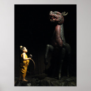 Póster conto de fadas tailandês - Phra Aphai Mani