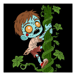Póster Conto de Fadas Zombie Jack e o Pé de Feijão