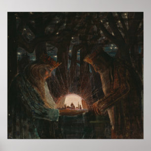 Póster Conto de Mikalojus Konstantinas Ciurlionis Fairty