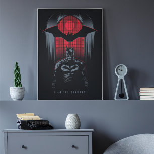 Poster Contorno do Painel da Janela Batman