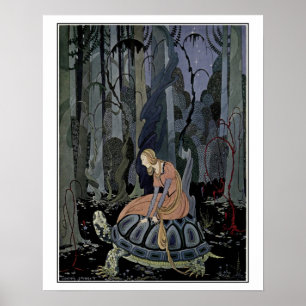 Poster Contos de fadas franceses: Blondine na tartaruga
