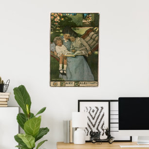 Poster Contos de Fadas Vintage por Jessie Willcox Smith