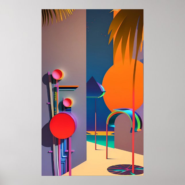 Poster Contra a Parede (Frente)