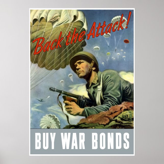 Poster Contra O Ataque — Obrigações De Guerra Comprar — F (Frente)