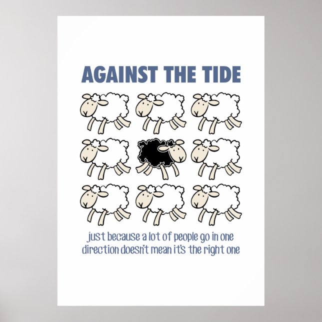 Poster Contra o Lado (Frente)