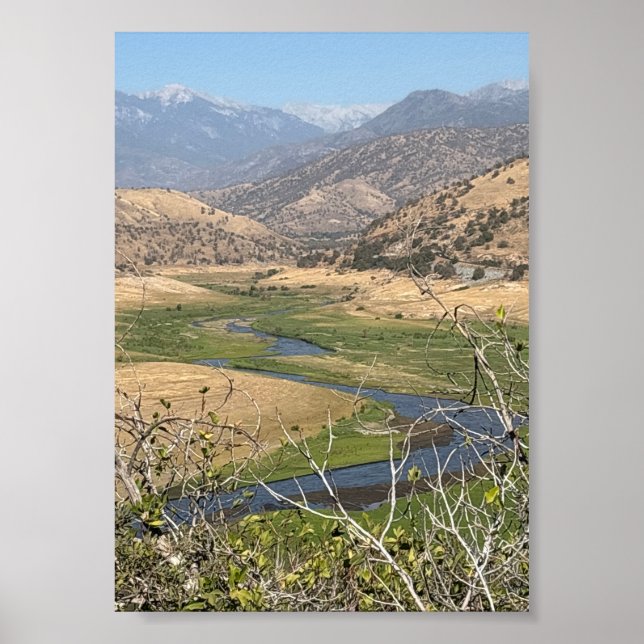 Poster Contrafortes da Serra Nevada  (Frente)