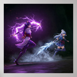 Poster Contraste de Genshin