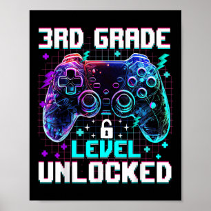 Poster Controlador Nível 3ª Série Desbloqueado Primeiro D