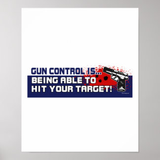 Poster Controle de Armas - Personalizado