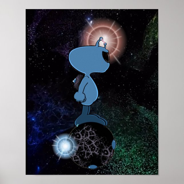 Poster Controle de Esfera de Qwiby (Frente)