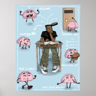 Poster Controle de Impulso (Matte)