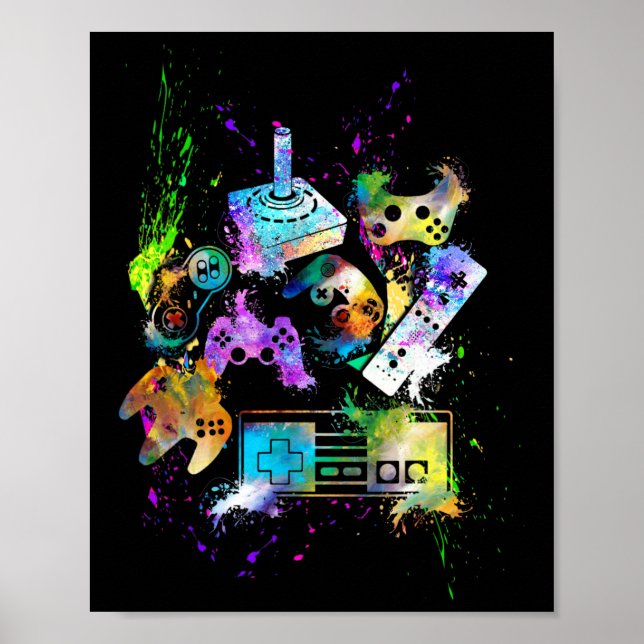 Poster Controle todas as coisas, Video Game Controller 2 (Frente)