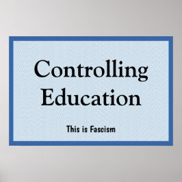 Poster Controlling Education
