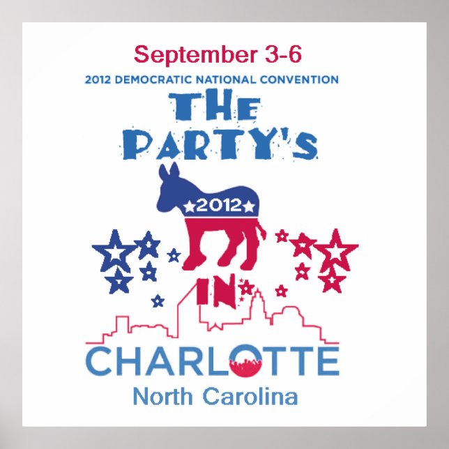 Póster Convenção DNC (Frente)