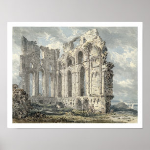 Póster Convento de Tynemouth, Northumberland, c.1792-93
