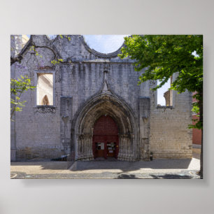 Poster Convento do Carmo em Lisboa