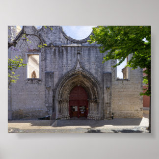 Poster Convento do Carmo em Lisboa