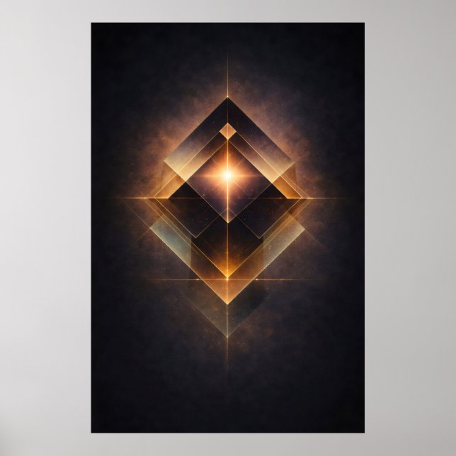 Poster Convergência Luminosa (Frente)