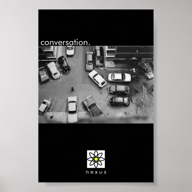 Póster Conversa. (Frente)