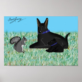 Poster Conversação Escura.