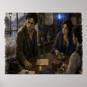 Poster Conversas Emprestadas: Placa RH-WC-B2-013