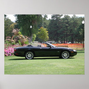 Póster Convertible de Jaguar XK8