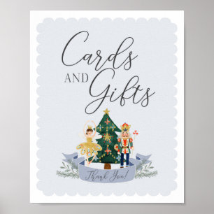 Poster convite de festa de aniversário do Quebra-Nozes e 