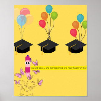 Poster Convite de Formatura – Novo Capítulo Começa