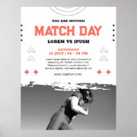 Convite para Festa de Observação de Futebol Dia de