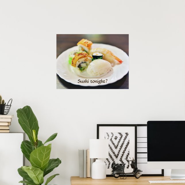 Poster Convite para um jantar romântico (Escritório em casa)