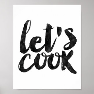Póster Cook de vamos