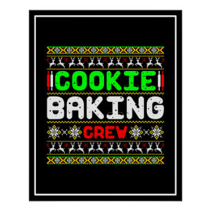 Póster Cookie Baking Crew
